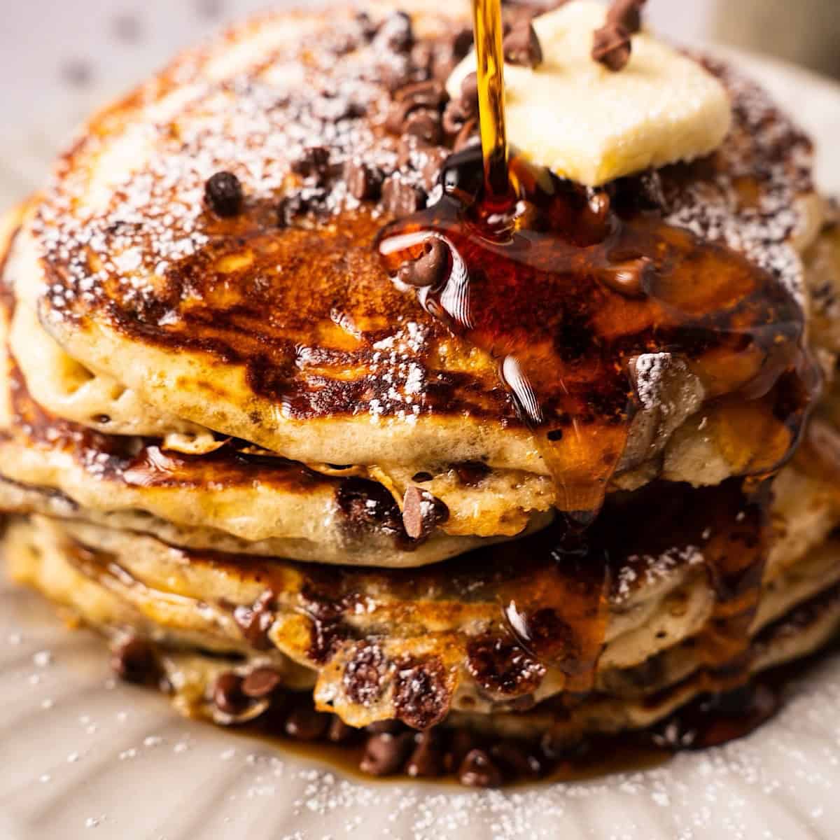 Family's Favorite Chocolate Chip Pancakes: Brunch & Freeze